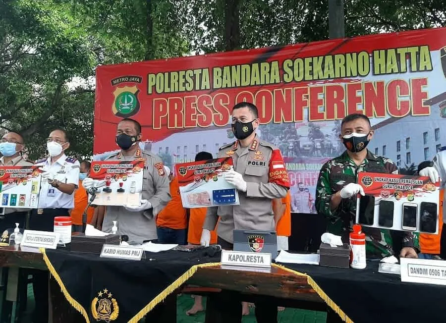 Sindikat Pemalsuan Hasil Tes Usap di Bandara Soetta Ditangkap