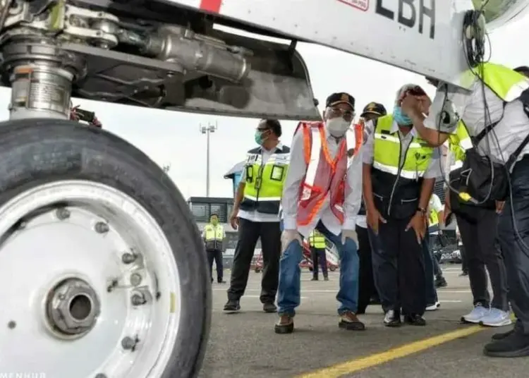 Menhub Cek Kelaikan Pesawat di Bandara Soetta