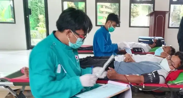 Bantu Stok Darah, PMI Kecamatan Pinang Gelar Donor