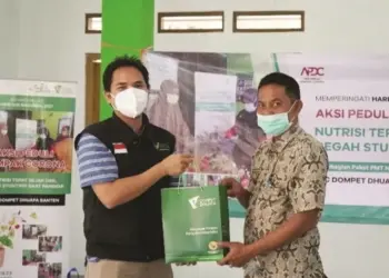 LKC-DD Bersama Laznas Chevron Jakarta Bagikan Ratusan Paket Nutrisi