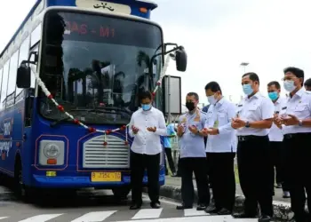 BRT Tayo Koridor IV Resmi Beroperasi di Kota Tangerang