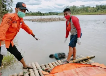 Mayat Tanpa Identitas Ditemukan Mengambang di Sungai Ciujung