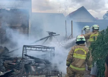 Lupa Matikan Kompor, Satu Rumah di Kab. Tangerang Ludes Terbakar