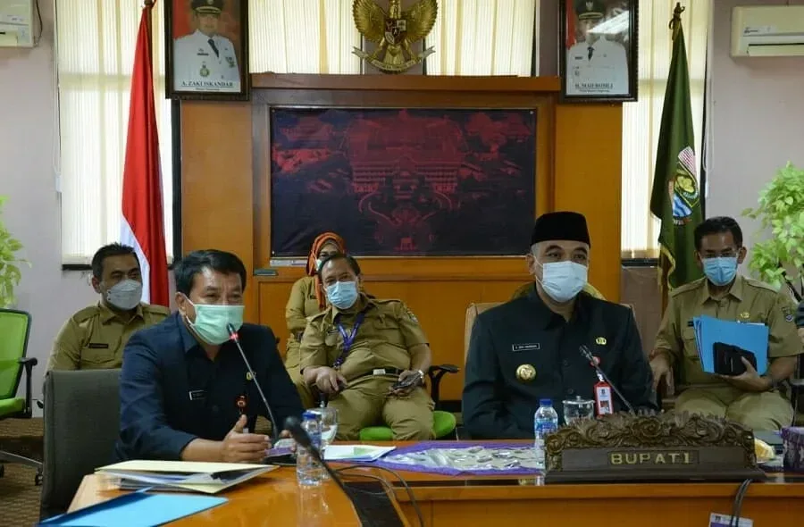 Bupati Tangerang Sosialisasikan PPKM Mikro