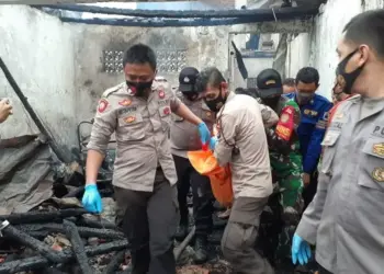 Dua Rumah Terbakar di Rangkasbitung