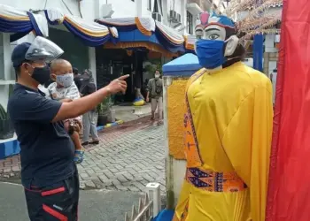 Hadirkan ‘Bang Cipon dan Mpok Doh’, Ingatkan Protokol Kesehatan