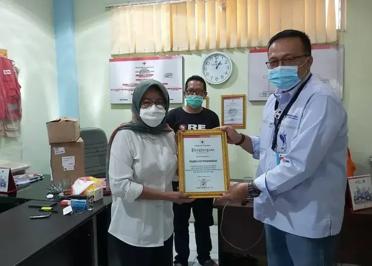 PMI Kota Cilegon Terima Bantuan Alat Rapid Test Covid-19