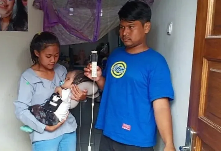 Bayi Penderita Hydrosefalus Pernah Ditolak Puskesmas