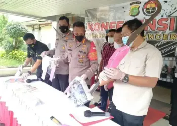 Pelaku Penyiraman Air Keras Warga Cipondoh Diringkus