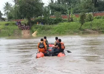 Tukang Perahu Eretan Hilang di Sungai Ciujung