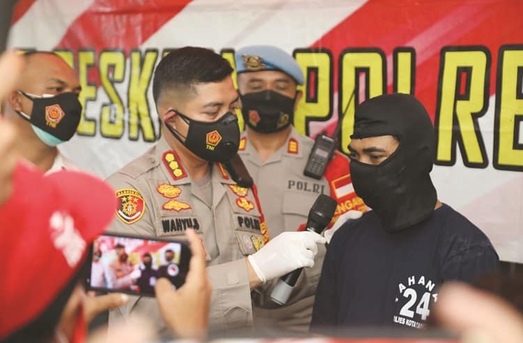 Spesialis Jambret Bermotor di Kabupaten Tangerang Dibekuk Polisi