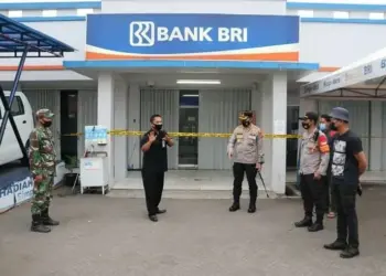 Tembak Penjaga, Perampok Gasak Rp300 Juta di Bank BRI Unit Kukun, Rajeg