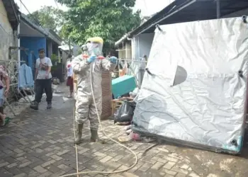 Pemulihan Banjir Periuk, PMI Kota Tangerang Turunkan Tim Sperying