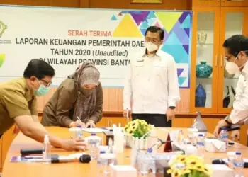 Setor LKPD Tahun 2020, Bupati Irna Berharap Opini WTP