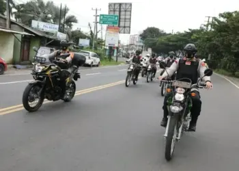 Kawal PPKM Mikro, Patroli Skala Besar di Kabupaten Tangerang Digelar