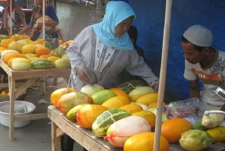 Petani dan Pedagang Timun Suri di Kabupaten Pandeglang Meraup Untung