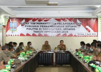 Kesbangpol Kabupaten Serang Intensifkan Rakor Jelang Pilkades