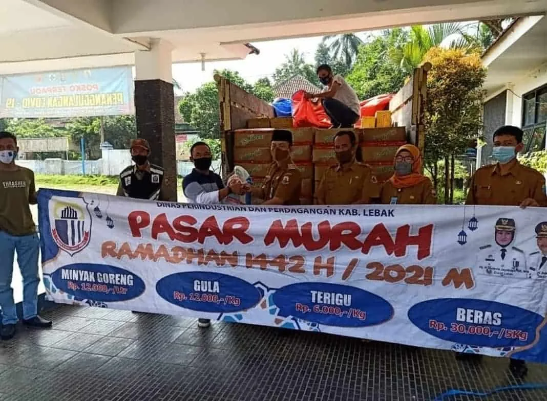 Antisipasi Lonjakan Harga di Bulan Ramadan, Pemkab Lebak Mulai Gelar Operasi Pasar