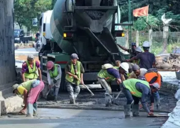 Perbaikan Jalan Marsekal Surya Darma