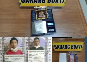 Satnarkoba Polresta Tangerang Ringkus 2 Pengedar Sabu