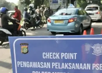 Sekat Pemudik, Polres Tangsel Dirikan Check Point