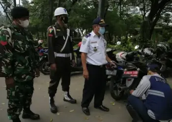 Parkir Secara Liar, 139 Kendaraan Digembosi Petugas Dishub Kota Tangerang