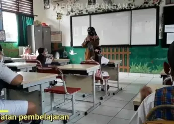 SDN Larangan 9 Simulasikan PTM, Bagikan Videonya di Youtube