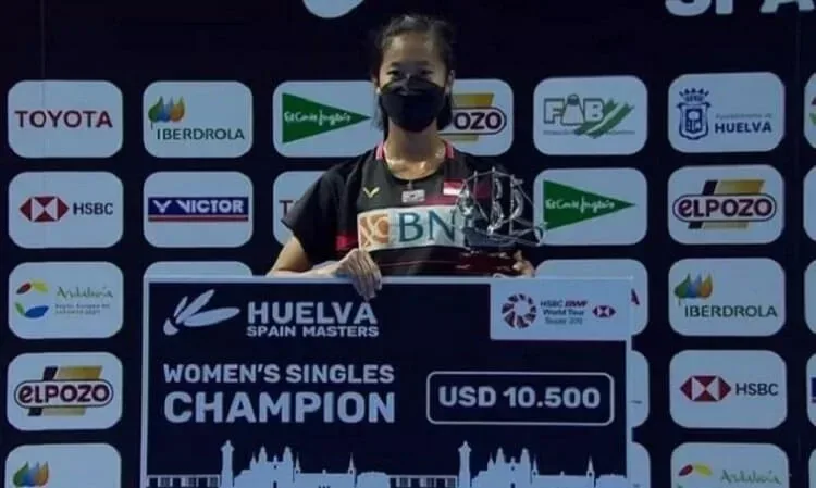 Juara Spain Masters 2021, Putri Kusuma Wardani Bikin Bangga Banten