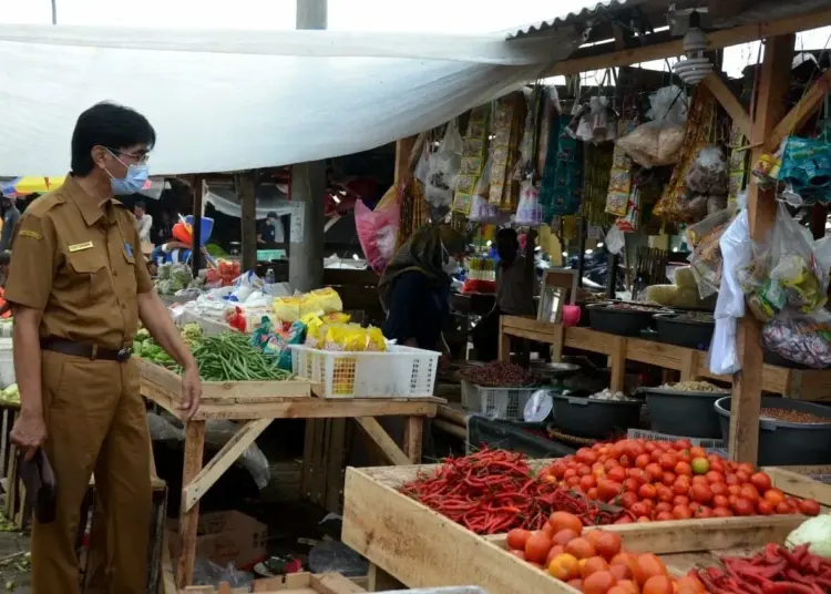 Bukan Pasar Harian, Begini Kondisi Pasar Kendayakan Kragilan Sekarang