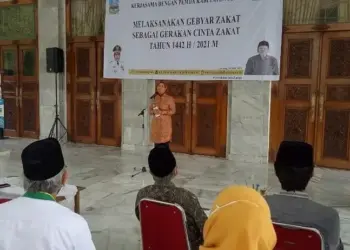 Gebyar Zakat, Bupati Rp 100 Juta, Wabup Rp 10 Juta