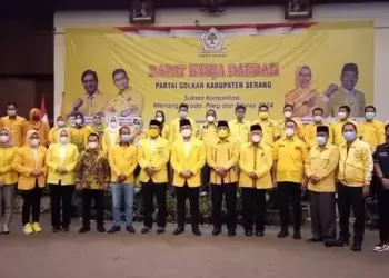 Golkar Kabupaten Serang Targetkan 14 Kursi