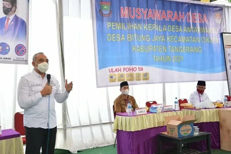 Pemkab Tangerang Gelar Pilkades PAW di 6 Desa, Jumlah Pemilih Pilkades Dibatasi