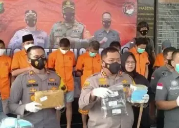 Delapan Bandar dan Pengedar Narkoba di Kota Tangsel Diringkus