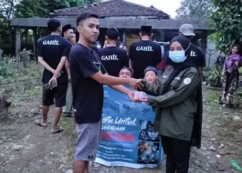 Peduli Palestina, Pemuda Desa Girilaya Galang Dana