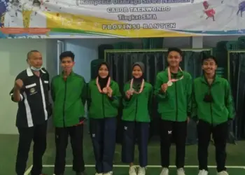 Berlaga di KOSN, Taekwondoin Kabupaten Tangerang Raih Dua Medali