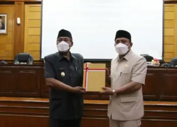 4 Raperda Usulan Bupati Serang Ini Disampaikan Dalam Rapat Paripurna DPRD