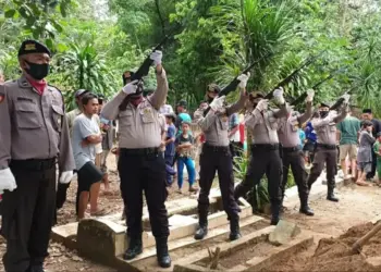 Jajaran Polres Pandeglang Berduka, Kapolres Ucapkan Ini Untuk Untuk Keluarga Almarhum