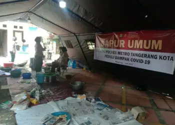 Penuhi Kebutuhan Makan, Dapur Umum Didirikan, Dijadwalkan Berlangsung Tiga Hari