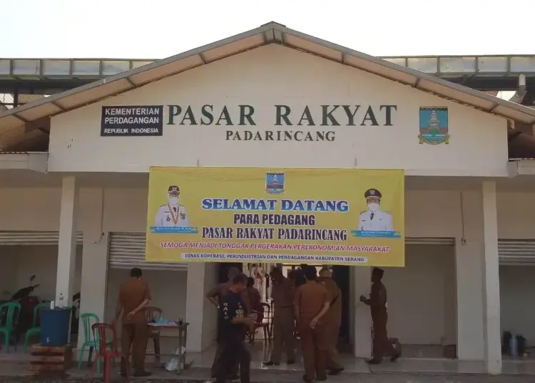 Pertengahan Juni, Relokasi Pedagang Pasar Padarincang Dilakukan Dua Tahap