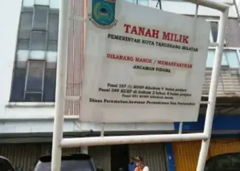 1.500 Bidang Aset Pemkot Tangsel Belum Bersertifikat