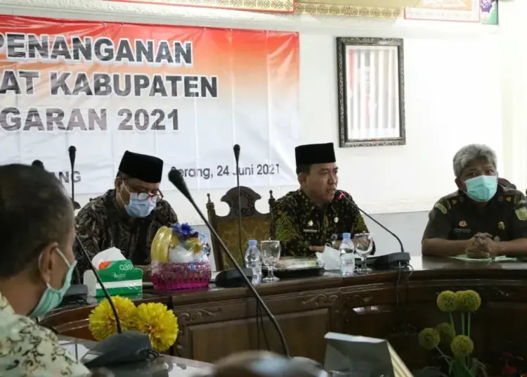 2 Hal Ini , Jadi Fokus Bahasan Jelang Pilkades Kabupaten Serang