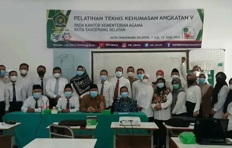 Pegawai KUA hingga Madrasah di Tangsel Dilatih Ilmu Kehumasan