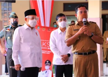 Wapres: Pemerintah Pusat Bantu Penuhi Kebutuhan Vaksin di Kota Tangerang