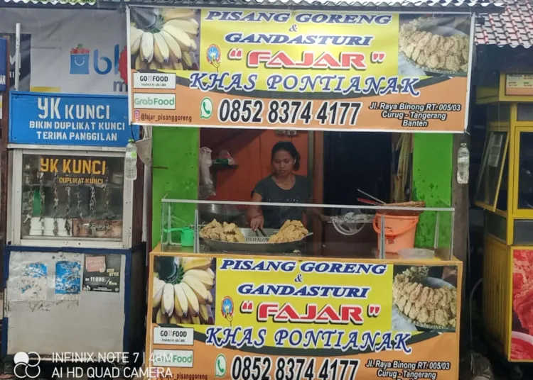 Bisnis Pisang Goreng Pontianak Terasa “Manis,” Teguh Buka Tiga Cabang di Kota Tangerang