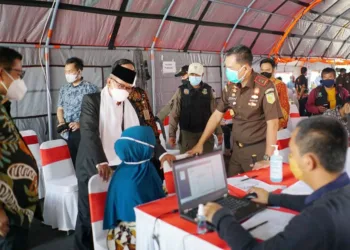 Gelar Vaksinasi Massal, Kejati Banten Diapresiasi