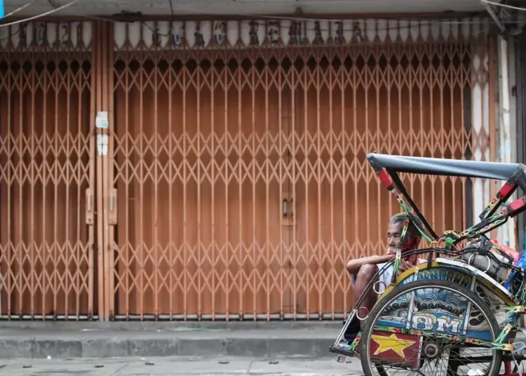 Pasar Lama di Kota Tangerang Sepi Pengunjung