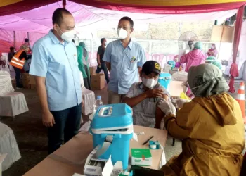 Warga Sekitar PT Pratama Abadi Industri Divaksin