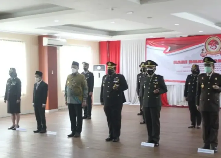 Polres Tangsel Gelar Upacara Hari Bhayangkara Ke-75 Secara Virtual