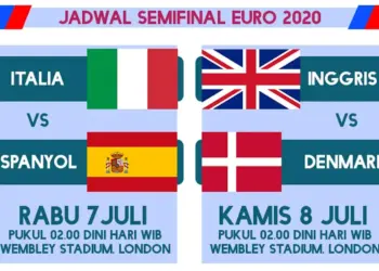 Ada Italia Vs Spanyol, Ini Jadwal Lengkap Semifinal Piala Eropa