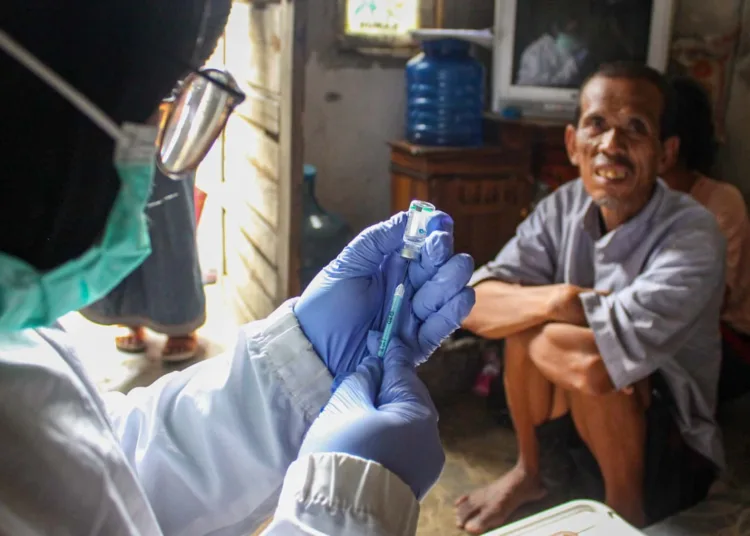 Potret Vaksinasi ODGJ di Tangerang Digelar Door To Door